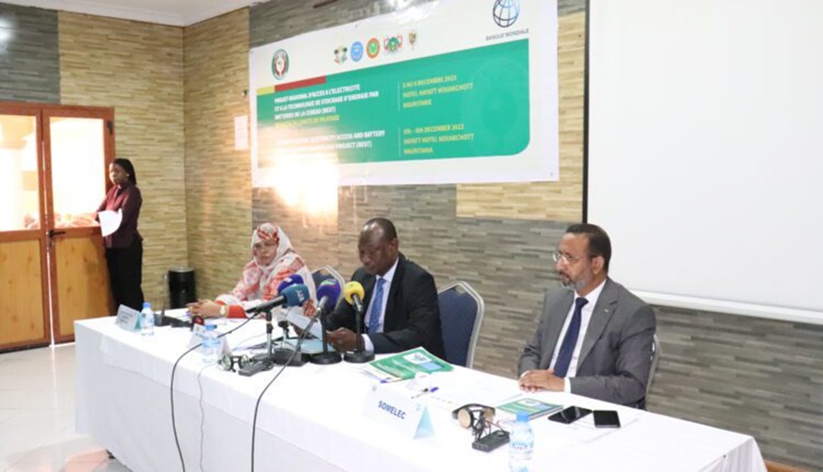 Atelier sur l’accès à l’électricité et les technologies de stockage d’énergie par batteries à Nouakchott