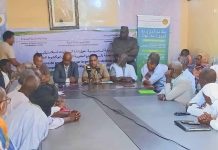 Réunion de sensibilisation à Nouakchott Sud sur la gestion durable des déchets