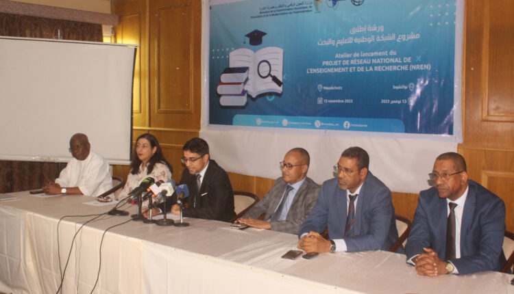 Lancement du projet Réseau national pour l’éducation et la recherche scientifique à Nouakchott