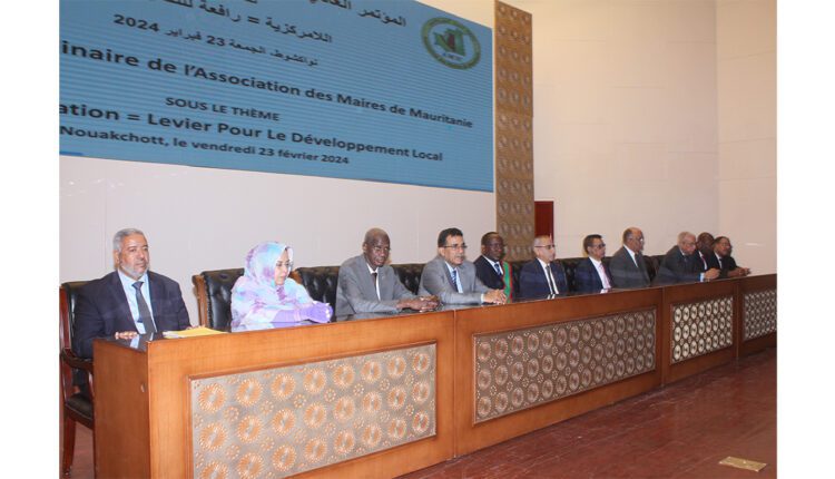 Nouakchott : le maire de Rosso dirige le nouveau bureau exécutif de l’association des maires de Mauritanie