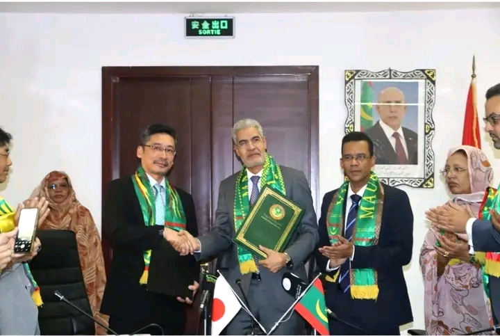 9 milliards d'ouguiyas. Un don du Japon à la Mauritanie dans le cadre de deux accords