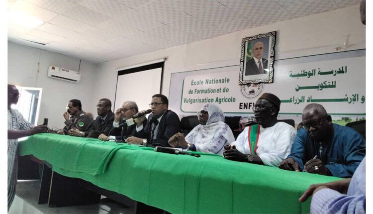 Gorgol : Le secrétaire Général du Ministère de l’agriculture supervise l’Organisation d’une formation dans le domaine de la mécanisation agricole