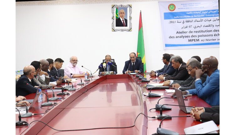 Nouakchott : ouverture d’un Atelier de présentation des résultats des analyses d’échantillons de poissons échoués en 2023