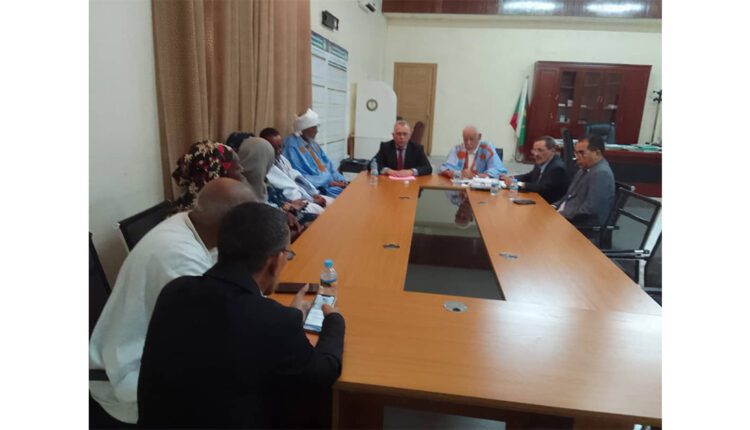 Nouakchott : Visite du président de la CNDH à la Commission électorale nationale indépendante