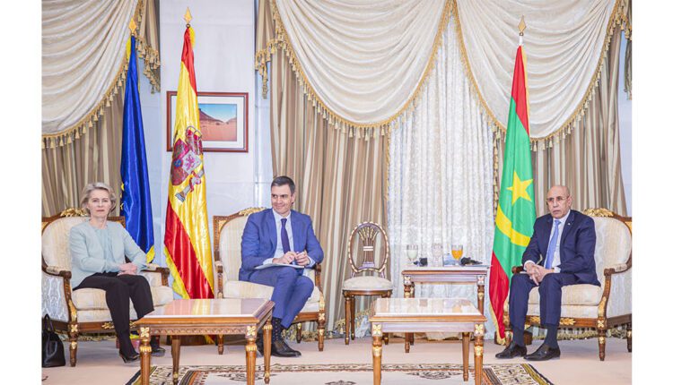 Visite à Nouakchott du Chef du gouvernement espagnol et la présidente du commissariat européen