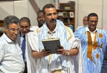 Le ministre de la culture inspecte les préparatifs de la foire internationale du livre de Nouakchott
