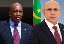 Ghazouani félicite le roi du Lesotho à l'occasion de la fête nationale de son pays
