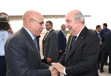 Ould Ghazouani félicite son homologue algérien pour les victimes de l'accident de l'oued El Harrach