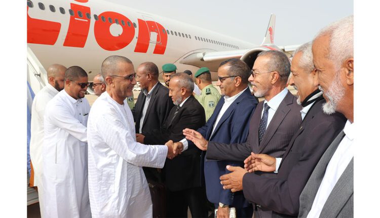 Nouakchott : l’arrivée du premier contingent de pèlerins Mauritaniens à Nouakchott