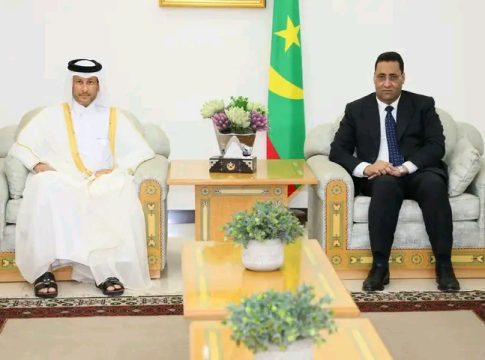 Ould Diaye s'entretient avec l'ambassadeur du Qatar pour promouvoir la coopération entre les deux pays