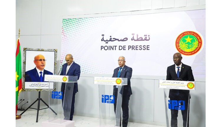Nouakchott : organisation d’un point de presse après la tenue du conseil des ministres