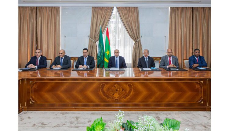 Palais présidentiel de Nouakchott :  Rencontre du Président de la République avec les walis