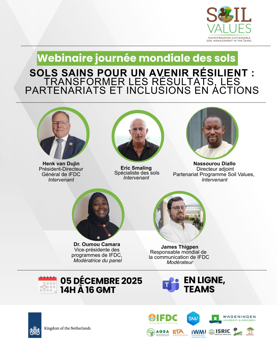 Journée Mondiale des Sols : L’IFDC vole au secours des paysans du Sahel