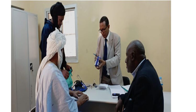 Nouadhibou : lancement officiel des journées de soins sanitaires gratuits par la commune de Nouadhibou