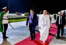 Ould Ghazouani rentre à Nouakchott après avoir effectué le pèlerinage