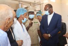 Le ministre du Développement animalier inspecte l'usine laitière de Rosso et s'informe de sa capacité de production