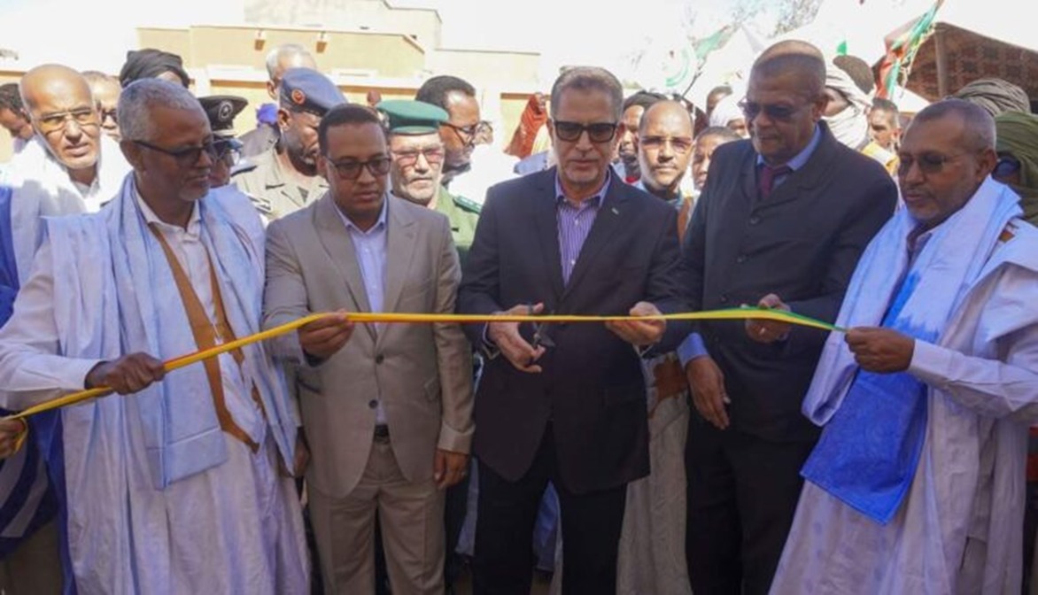 Bassiknou : Le délégué général de « TAAZOUR » inaugure un lycée