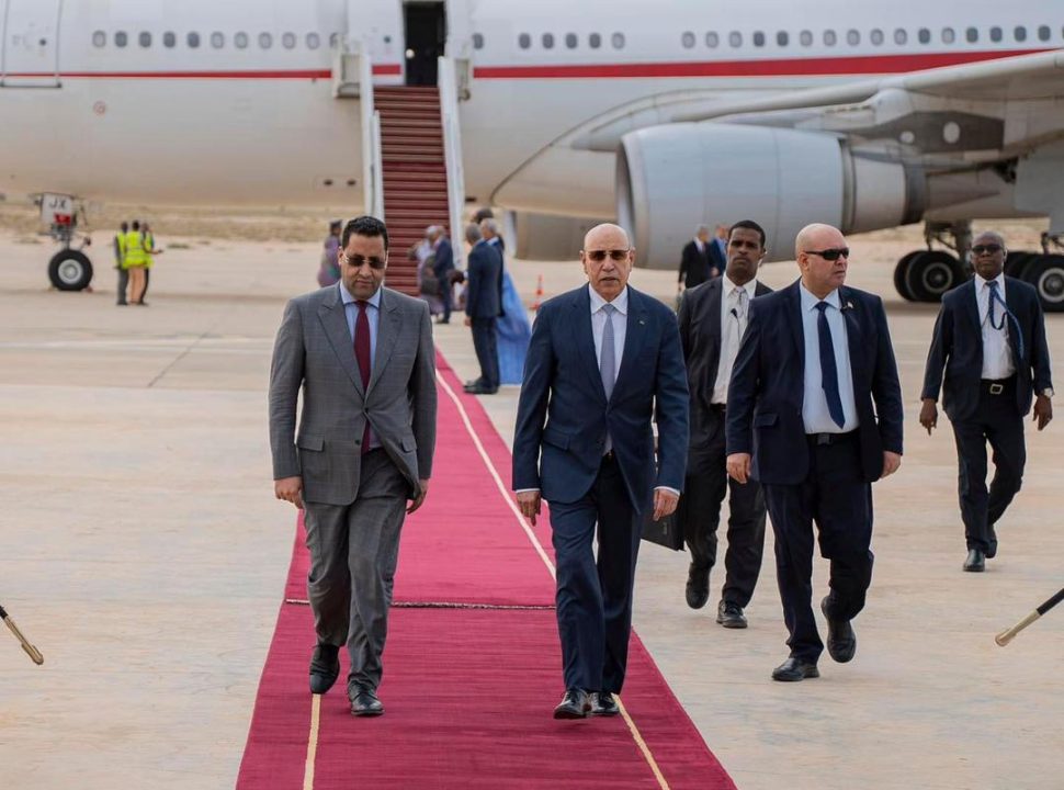 Après avoir participé au sommet du G20 Ould Ghazouani retourne à Nouakchott