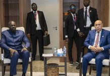 Ghazwani rencontre son homologue guinéen à Kigali
