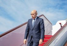 Ghazaouani termine une tournée africaine par un arrêt en République du Congo