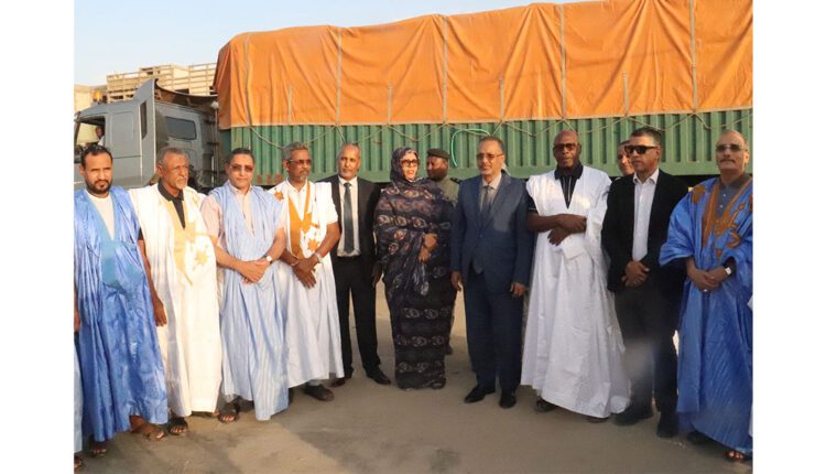 L’Union Nationale du Patronat Mauritanien : Lancement à Nouakchott d’un convoi pour soutenir les citoyens touchés par les inondations