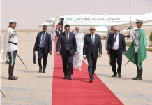Ghazwani rentre à Nouakchott en provenance de Séville (Espagne)