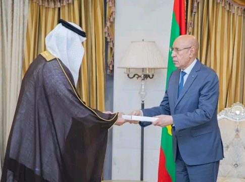Nouakchott : Le Président Ghazouani reçoit un message écrit du Prince héritier d'Arabie Saoudite