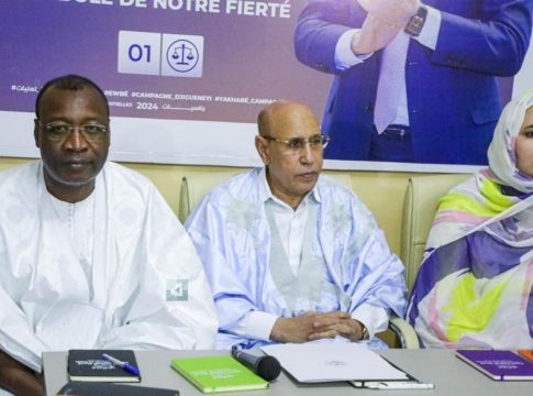 Ould Ghazwani demande à son équipe de campagne de s'engager à mener une campagne programmatique respectueuse de l'adversaire