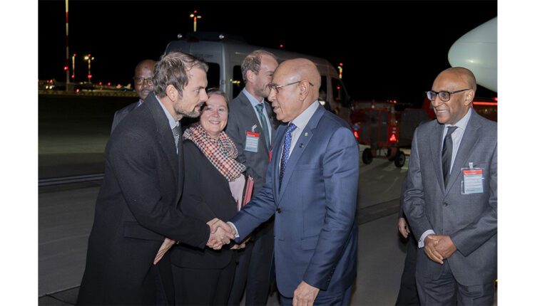 Ould Ghazouani entame une visite de travail en République fédérale d'Allemagne