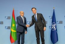 Ghazouani discute à Bruxelles du renforcement du partenariat avec l'OTAN