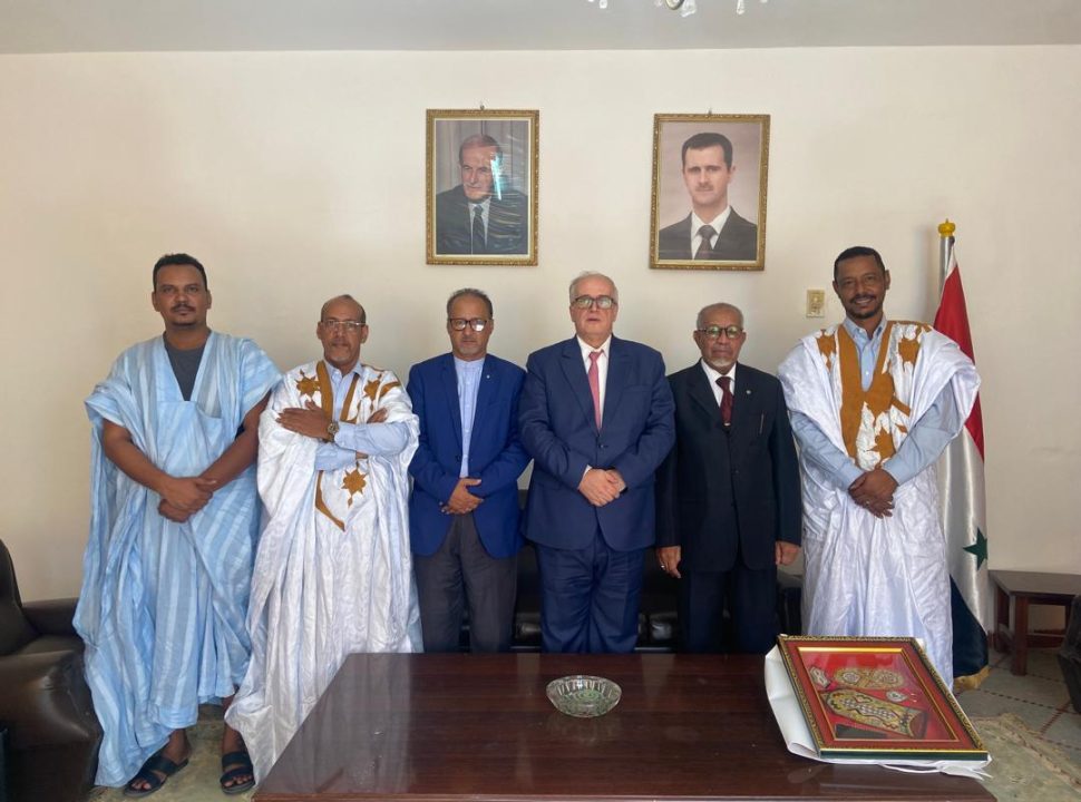 Ambassadeur de Syrie à Nouakchott : Nous nous engageons à traiter sérieusement le cas du journaliste Isaac Ould Mokhtar