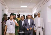 Le délégué général de TAAZOUR inaugure un point de santé dans le village de Wad Initi-Oualata