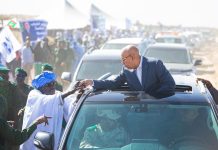 Ghazouani à Kermacène pour lancer des projets visant à résoudre le problème de l'eau à Nouakchott