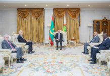 Nouakchott : Ghazouani rencontre l'envoyé européen au Sahel