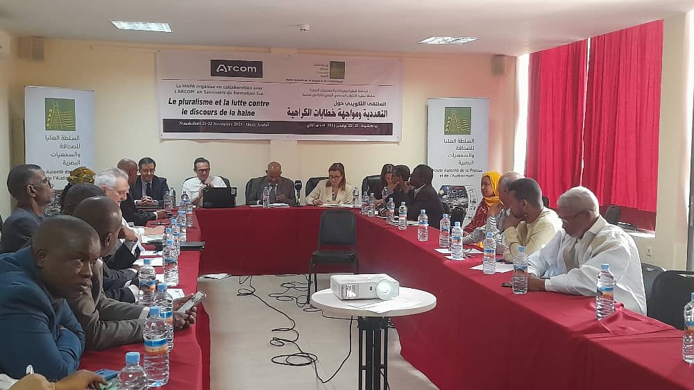 Clôture des travaux du séminaire de formation sur le pluralisme et la lutte contre le discours de la haine à Nouakchott