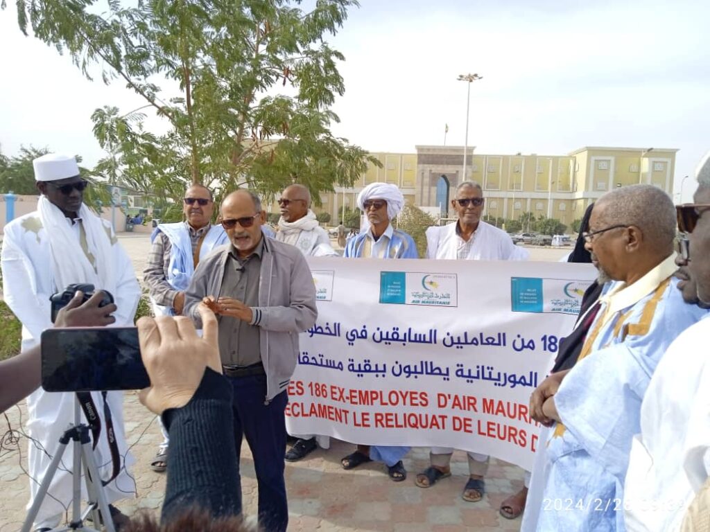 Les ex employés d’Air Mauritanie attendent toujours le payement de leurs droits
