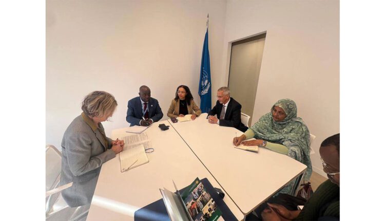 GENEVE : Tenue d’une séance de travail par le Commissaire aux Droits de l’Homme avec la sous-secrétaire générale des Nations unies aux Droits de l’Homme