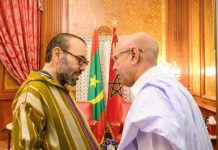 Ghazouani félicite le roi Mohammed VI à l'occasion de l'Aïd al-Adha.
