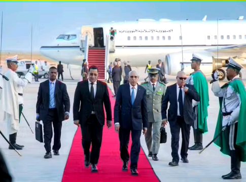 Ghazouani rentre à Nouakchott après avoir participé aux célébrations du 65e anniversaire de l'indépendance du Sénégal.