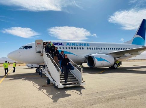 Atar : Arrivée du cinquième vol touristique prévu pour la nouvelle saison touristique