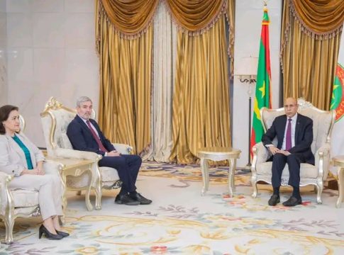 Nouakchott : Ould Ghazouani rencontre le président du gouvernement régional des Canaries
