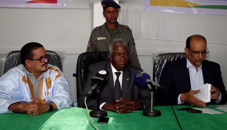 Le wali du Brakna : Supervision de la clôture d’un atelier de développement à Boghé par le wali du Brakna