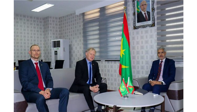 Nouakchott : Le ministre de l’Économie et des Finances discute avec l’ambassadeur d’Allemagne en Mauritanie