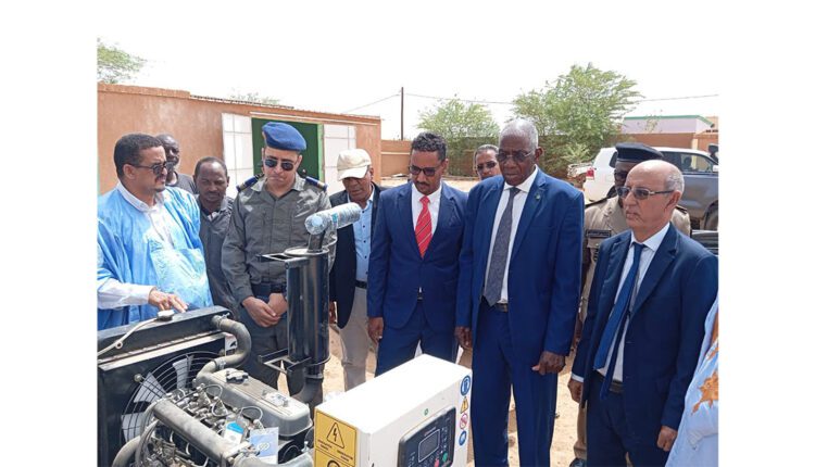 Le wali du Brakna : Visite d’inspection à la Coordination régionale de l’Office national des services d’eau en milieu rural