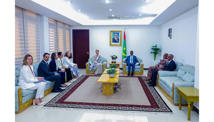 Nouakchott : Audience du Premier ministre avec une délégation du HCR