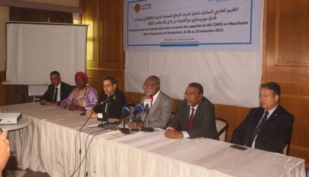 Organisation d’un atelier sur la mise en œuvre des capacités du règlement sanitaire international (RSI) en Mauritanie