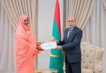 Ghazouani reçoit deux délégations gouvernementales de Guinée-Bissau et du Tchad
