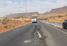 Ministère de l'Équipement : L'apparition de déformations de l'asphalte du passage montagneux à Diouck est due à une surcharge.