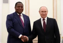 Touadéra discute avec Poutine de renforcer la coopération entre la République centrafricaine et la Russie