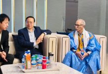 À l'invitation du Parti INSAV, une délégation du Parti communiste chinois arrive à Nouakchott